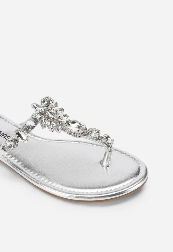 Rhinestone Flip Flops - Image 5