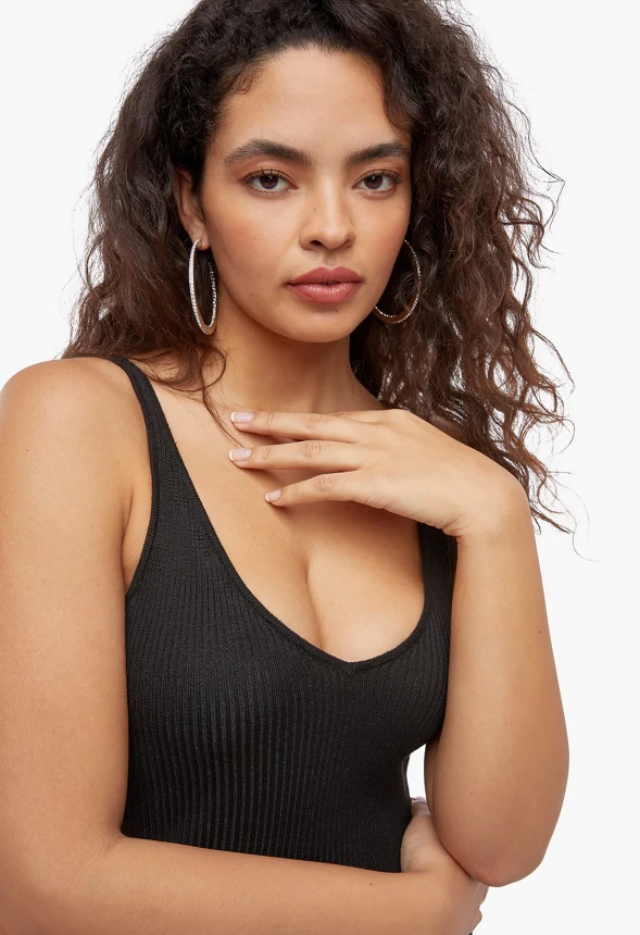 Rhinestone Hoops - Image 3