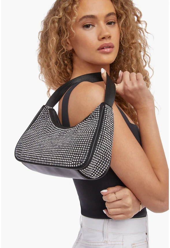 Rhinestone Shoulder Bag - Image 3