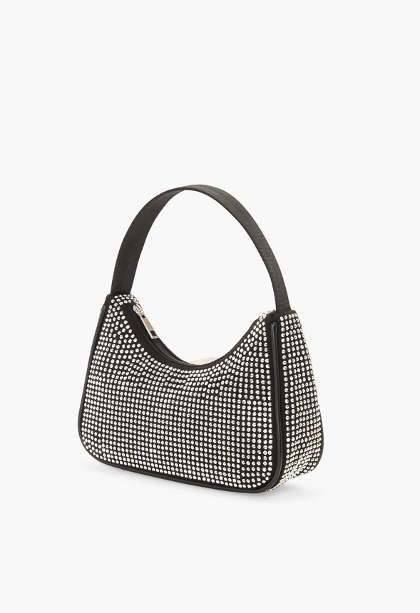 Rhinestone Shoulder Bag - Image 4