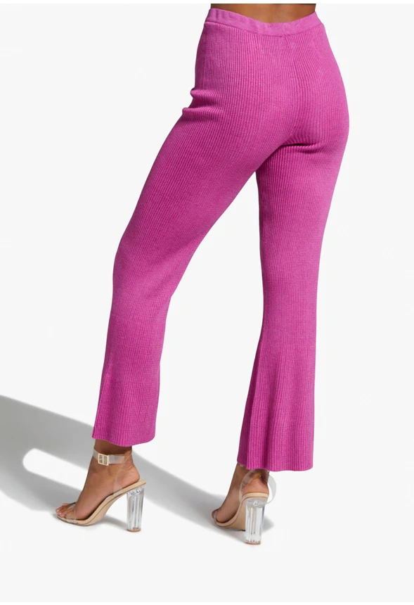 Rib Flare Pants - Image 2