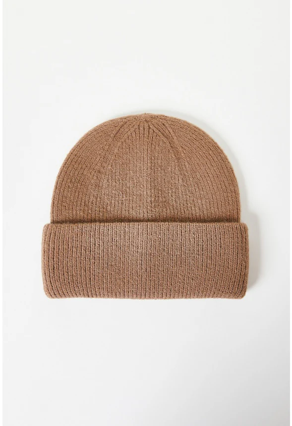 Rib Knit Beanie - Image 2