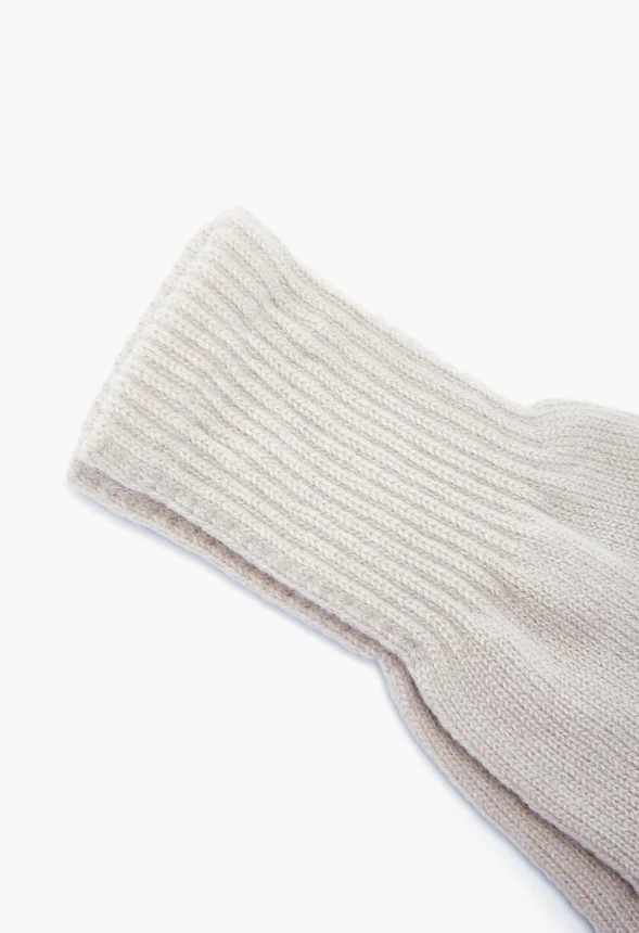 Rib Knit Gloves - Image 2