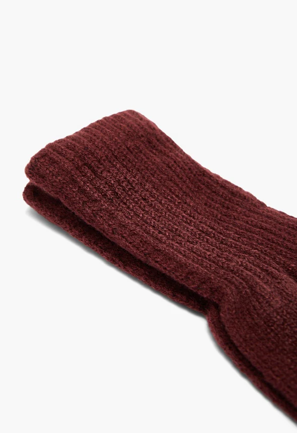 Rib Knit Gloves - Image 2