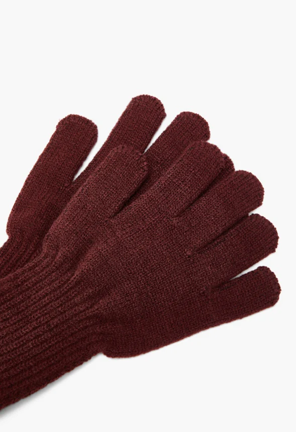 Rib Knit Gloves - Image 4