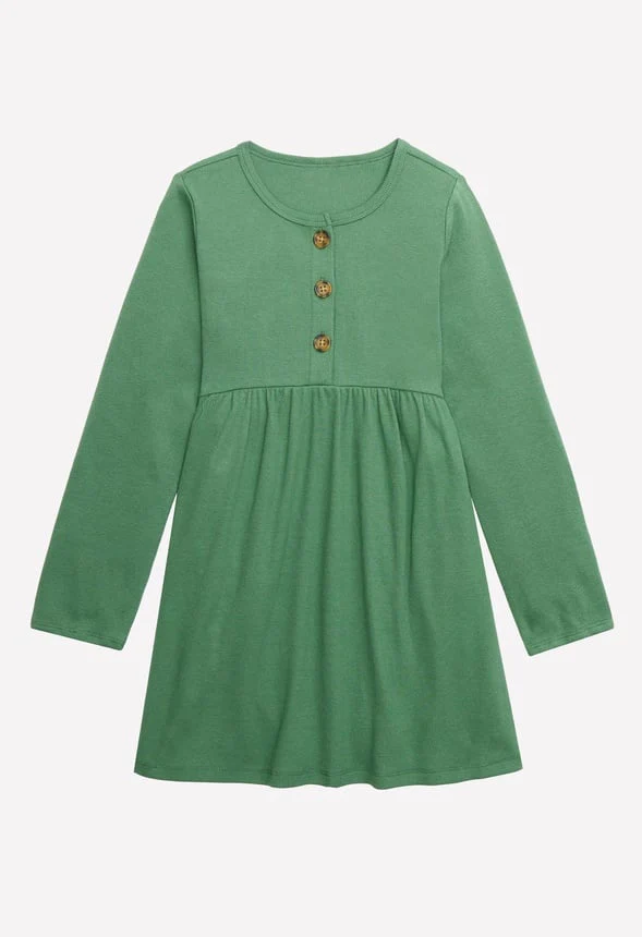 Ribbed Babydoll Dress - Image 2