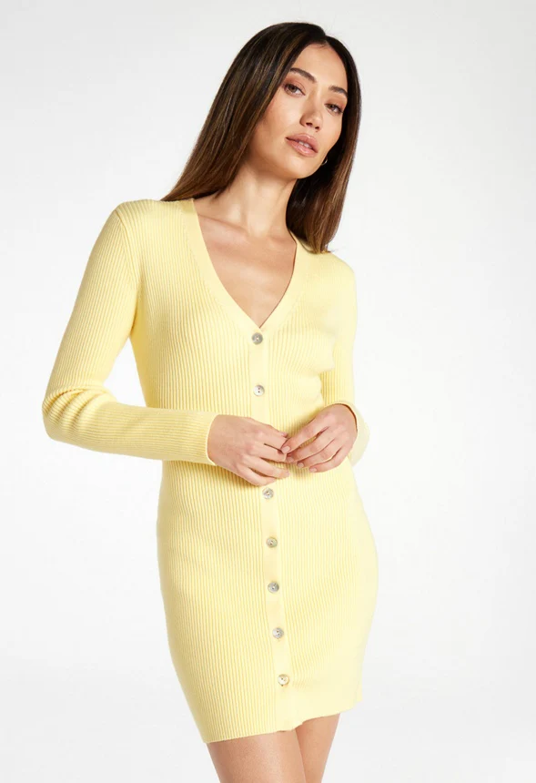 Ribbed Sweater Cardigan - Image 2