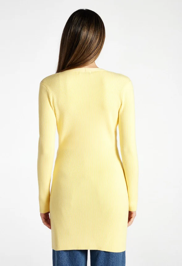 Ribbed Sweater Cardigan - Image 3