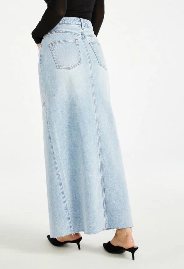 Ricki Maxi Denim Skirt - Image 2