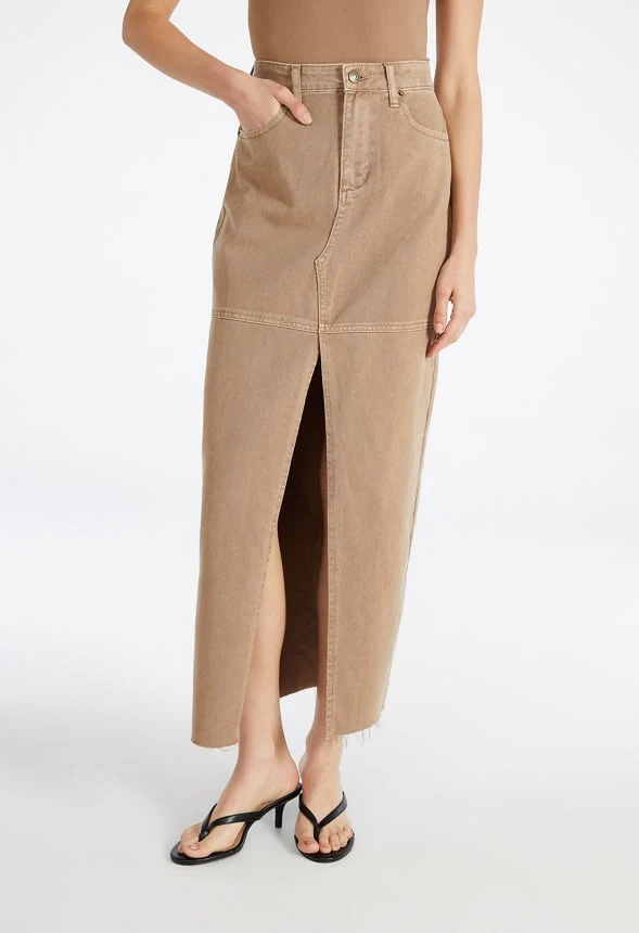 Ricki Maxi Denim Skirt - Image 3