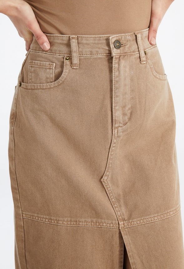 Ricki Maxi Denim Skirt - Image 4