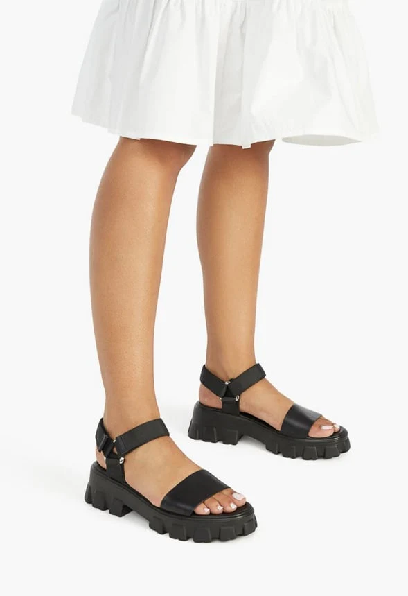 Riley Lug Sole Sandal - Image 8