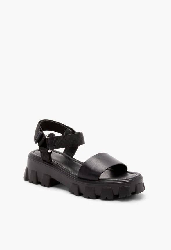 Riley Lug Sole Sandal - Image 2