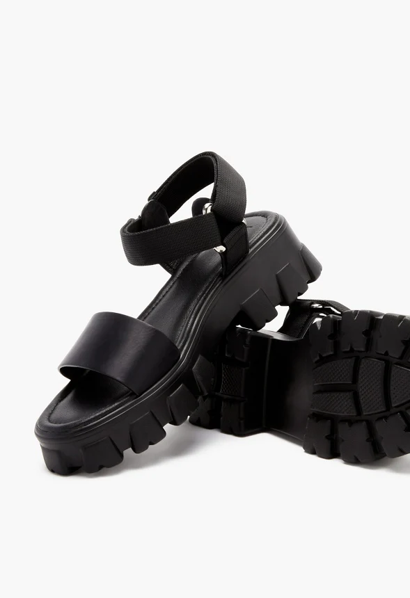 Riley Lug Sole Sandal - Image 4