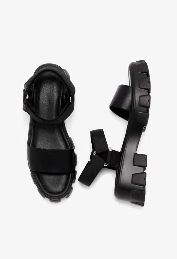 Riley Lug Sole Sandal - Image 6