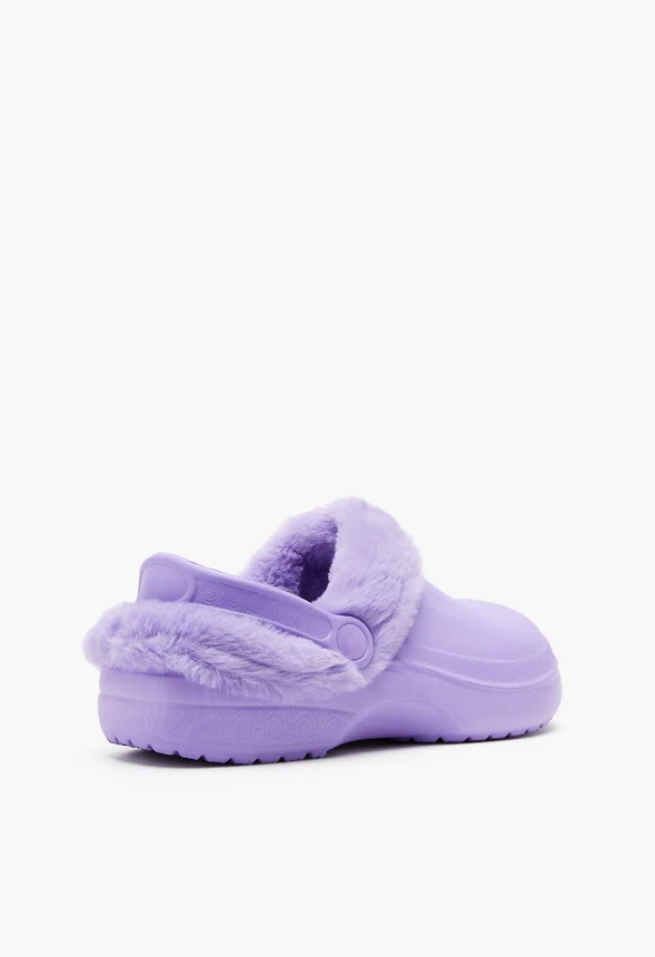 River Faux Fur Clog - Image 3