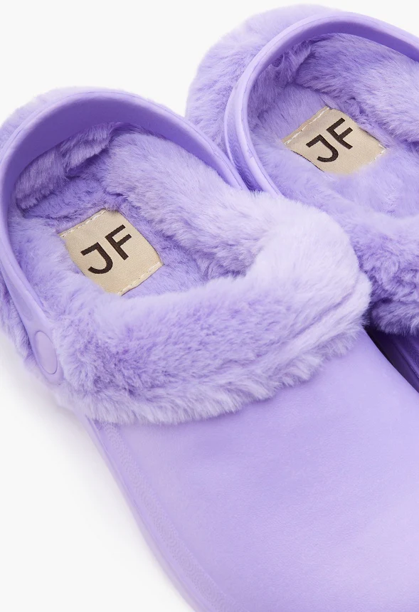 River Faux Fur Clog - Image 4