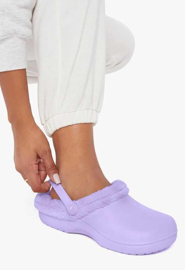 River Faux Fur Clog - Image 5