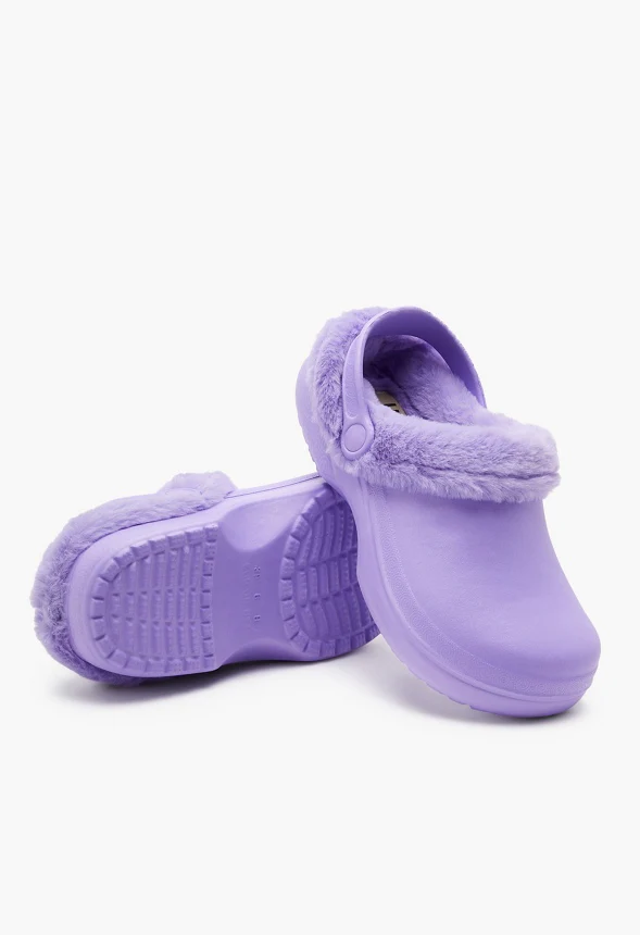River Faux Fur Clog - Image 6