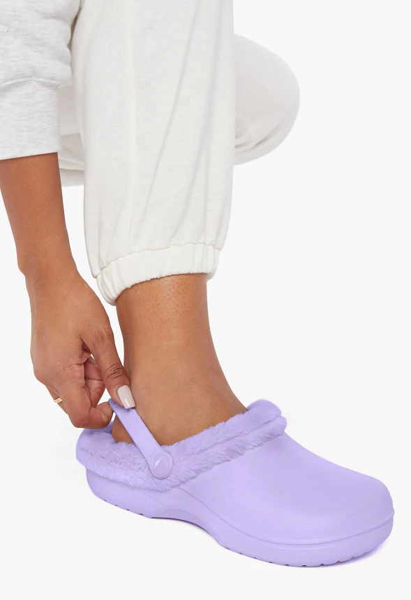 River Faux Fur Clog - Image 5