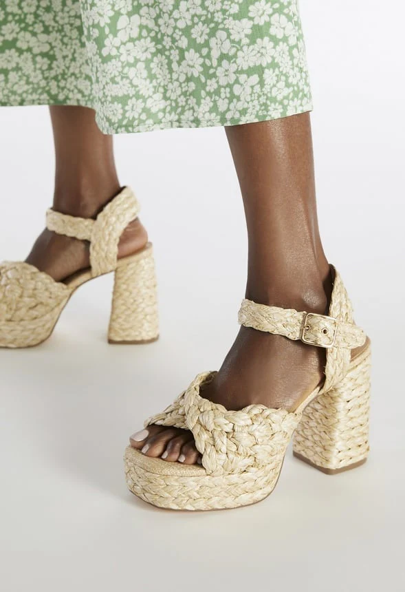 Rosalie Heeled Espadrille Sandal - Image 2
