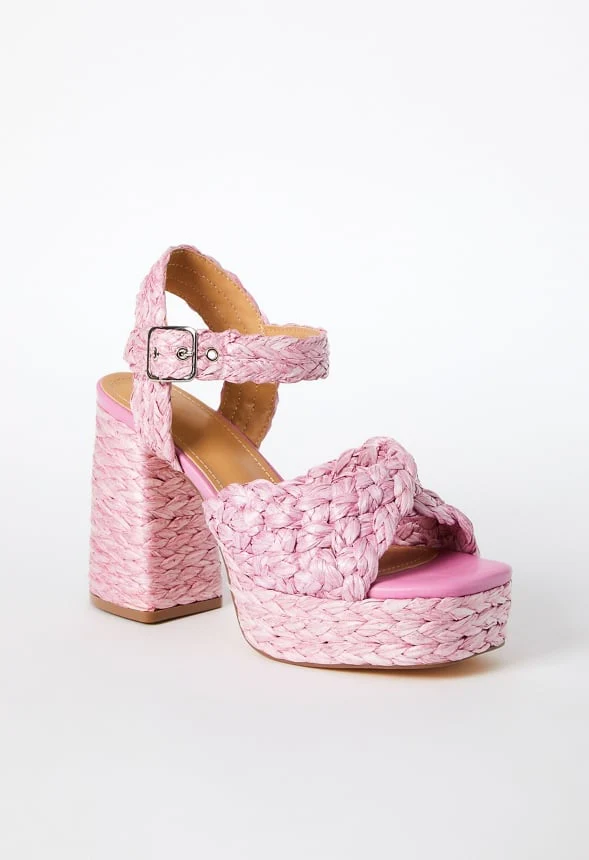 Rosalie Heeled Espadrille Sandal - Image 3
