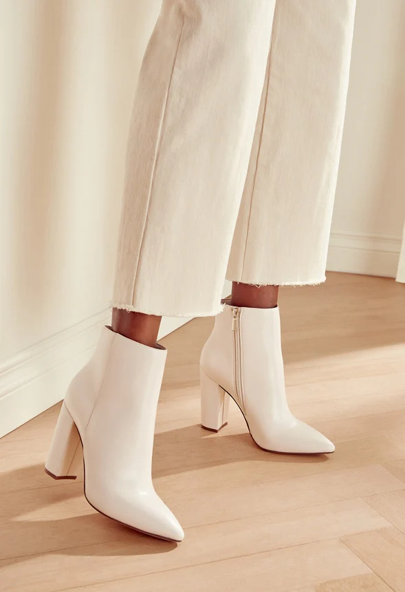 Rosamund Block Heeled Bootie - Image 5