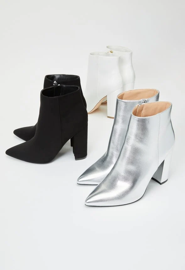 Rosamund Block Heeled Bootie - Image 8