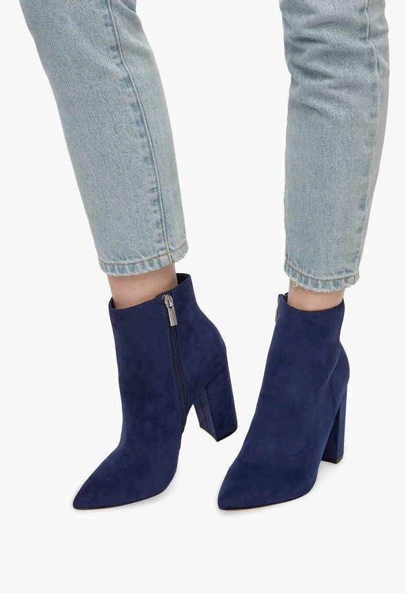 Rosamund Block Heeled Bootie - Image 5