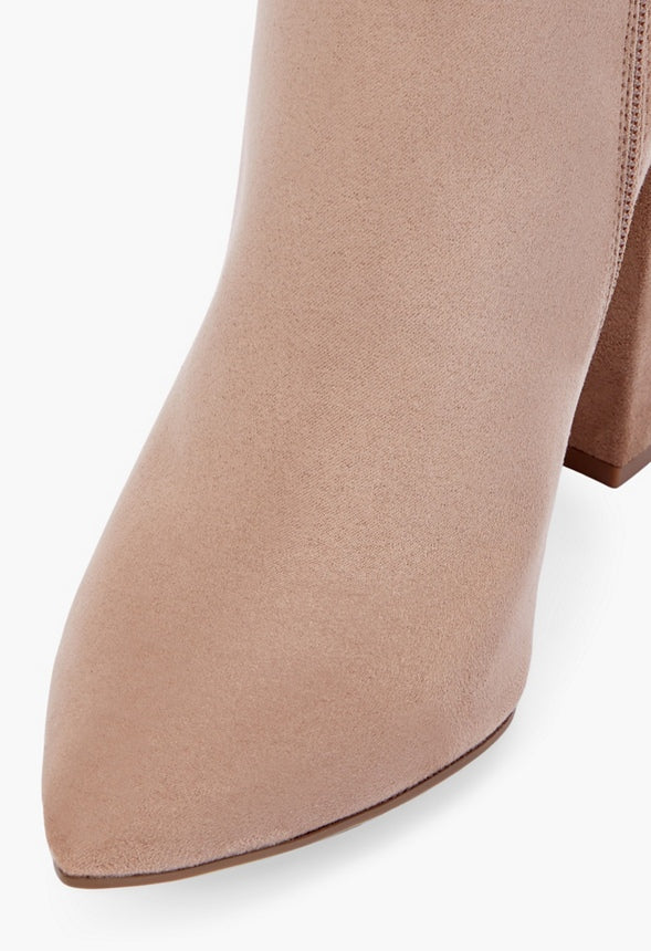 Rosamund Block Heeled Bootie - Image 4