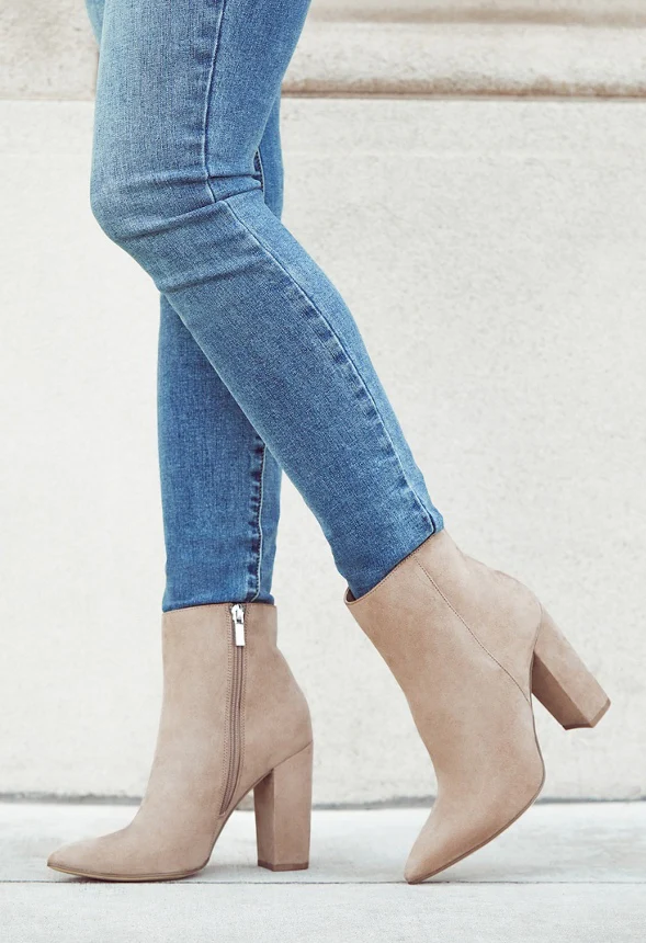 Rosamund Block Heeled Bootie - Image 5