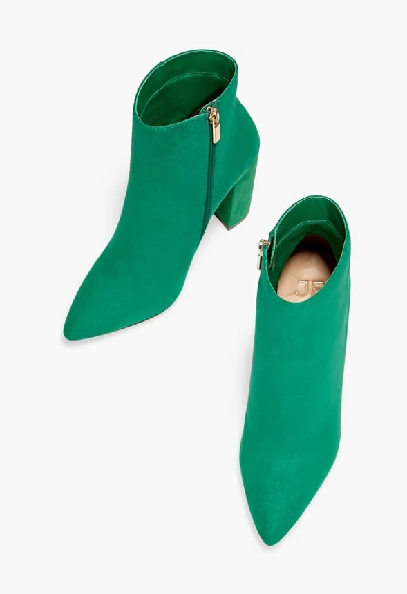 Rosamund Block Heeled Bootie - Image 6