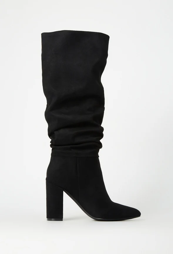 Rosamund Slouch Heeled Boot - Image 4