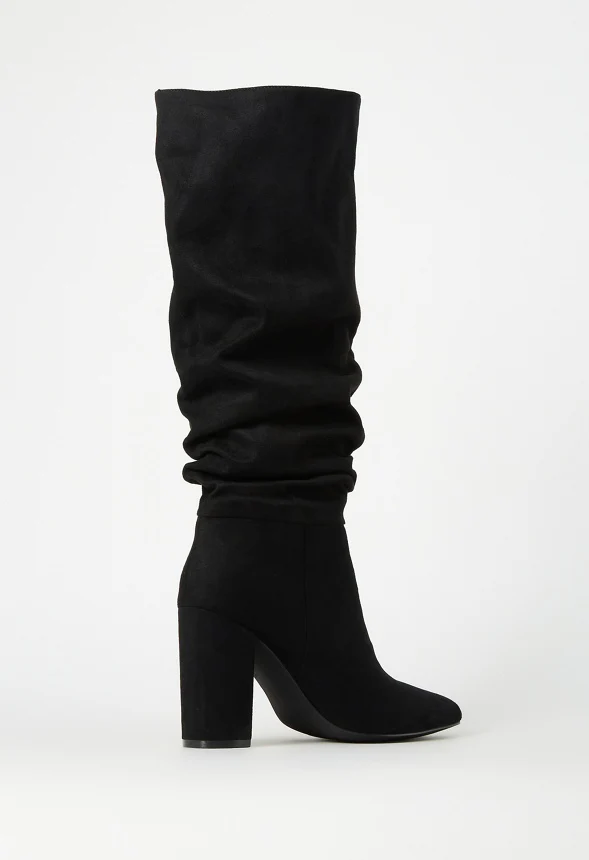 Rosamund Slouch Heeled Boot - Image 5