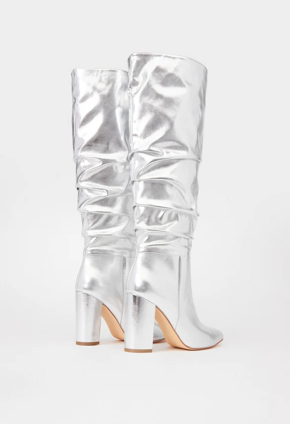 Rosamund Slouch Heeled Boot - Image 11