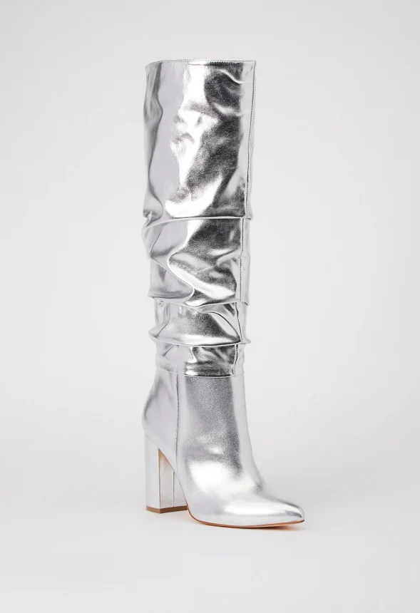 Rosamund Slouch Heeled Boot - Image 6