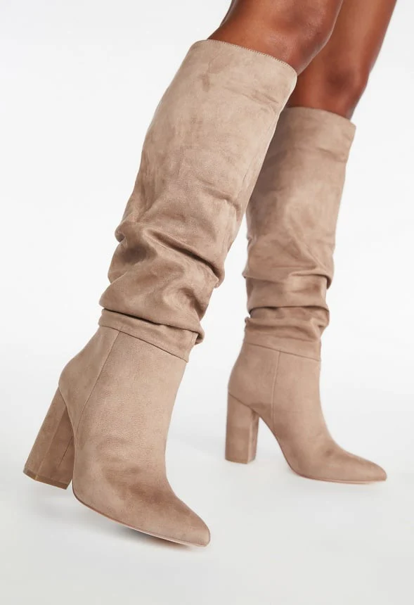 Rosamund Slouch Heeled Boot - Image 2