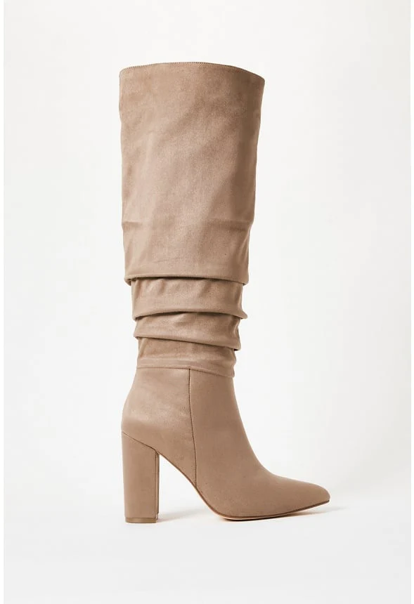 Rosamund Slouch Heeled Boot - Image 3