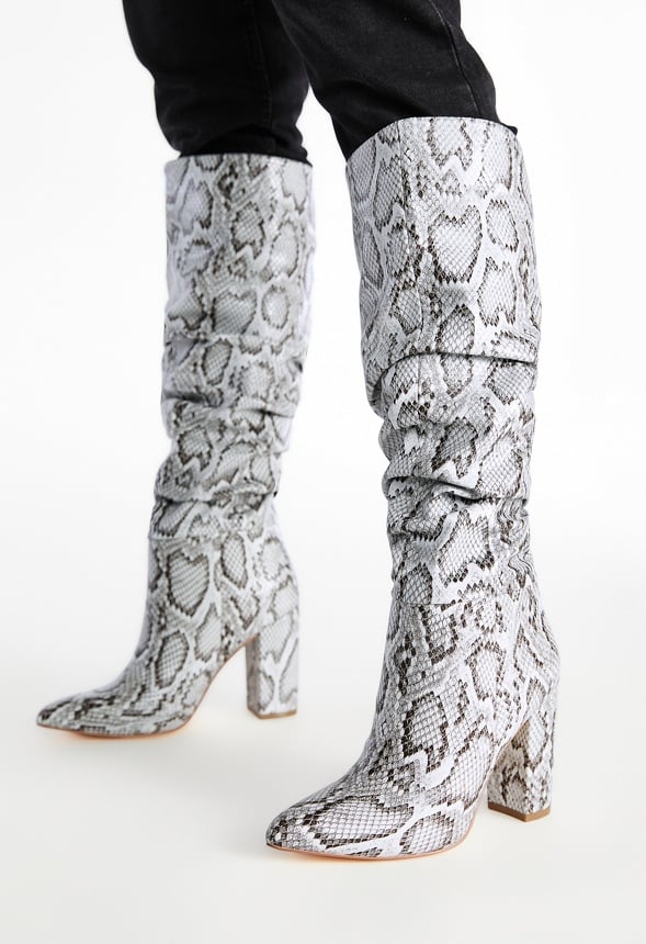 Rosamund Slouch Heeled Boot - Image 2