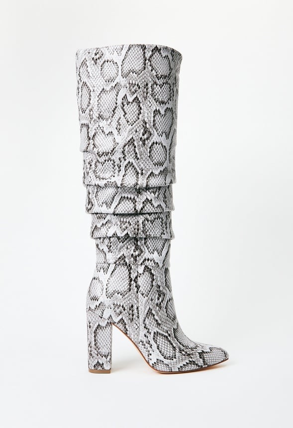 Rosamund Slouch Heeled Boot - Image 3