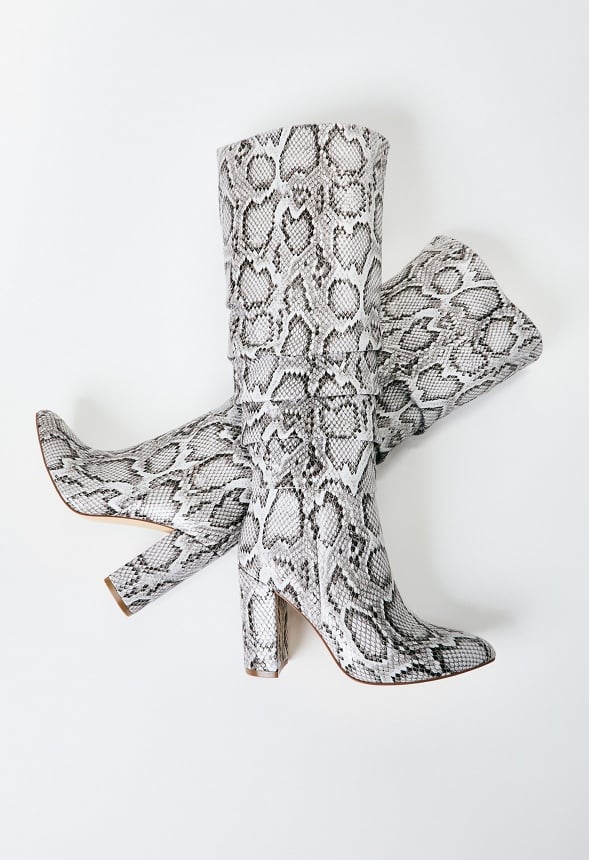 Rosamund Slouch Heeled Boot - Image 6