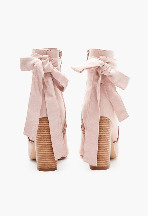 Rosamund Wrap Block Heeled Bootie - Image 3