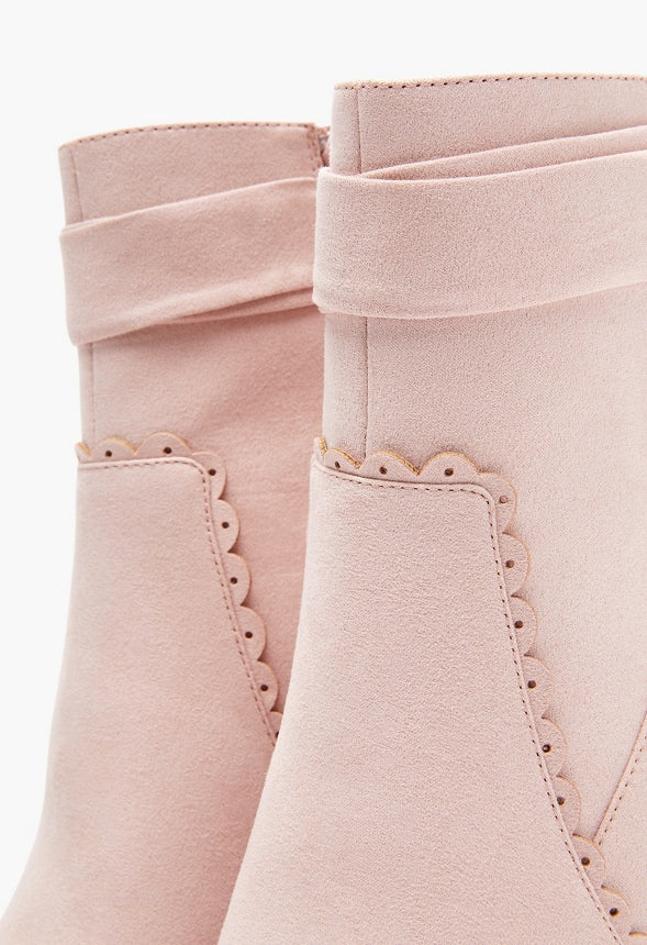 Rosamund Wrap Block Heeled Bootie - Image 4