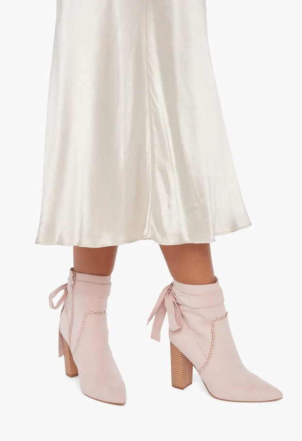 Rosamund Wrap Block Heeled Bootie - Image 5