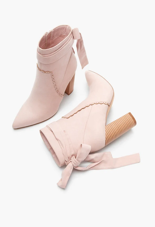 Rosamund Wrap Block Heeled Bootie - Image 6