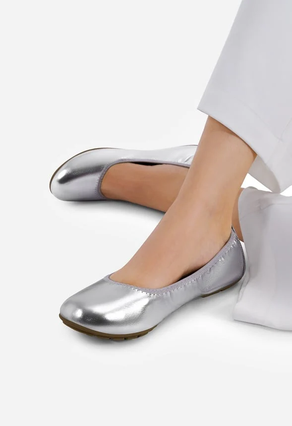 Women's Foldable Ballerina Flats - Image 7