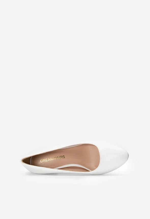 Round-Toe Chunky Heel Pumps - Image 4