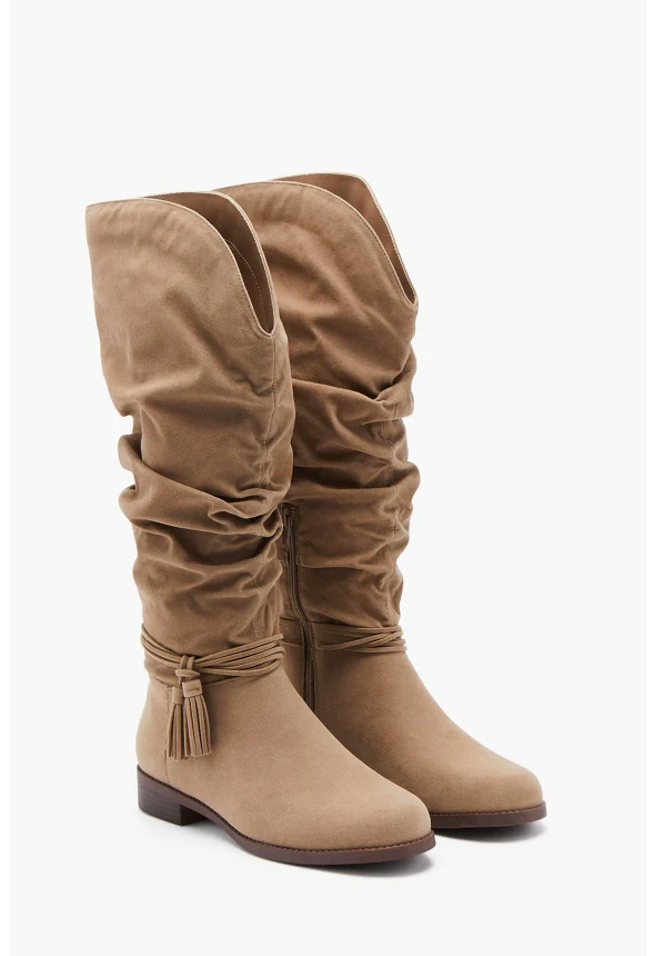Rowena Tassel Slouch Boot - Image 2