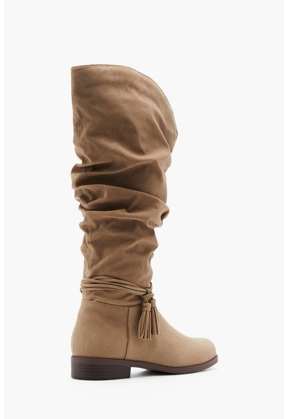 Rowena Tassel Slouch Boot - Image 3