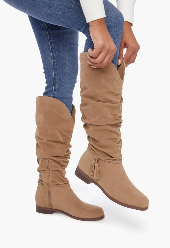 Rowena Tassel Slouch Boot - Image 5